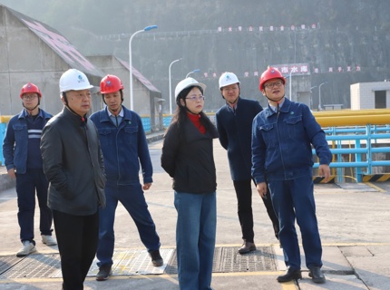 陳印輝帶隊檢查公司所屬水庫安全生產(chǎn)工作